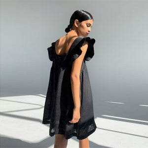 Butterfly Sleeve Mini Dress